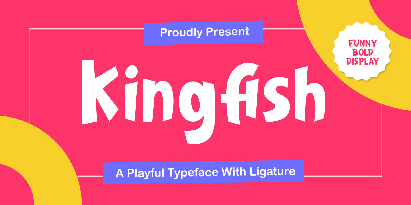 폰트 Kingfish